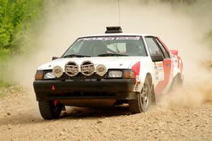 Eric Anderson / Taylor Haelterman Toyota Celica GTS on SS4, Hollow Woodtick.