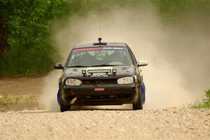 Chase Blakely / Mike Callaway VW GTI on SS4, Hollow Woodtick.