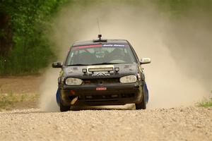 Chase Blakely / Mike Callaway VW GTI on SS4, Hollow Woodtick.