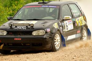 Chase Blakely / Mike Callaway VW GTI on SS4, Hollow Woodtick.