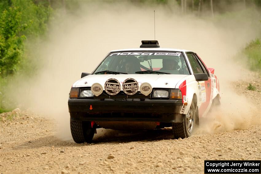 Eric Anderson / Taylor Haelterman Toyota Celica GTS on SS4, Hollow Woodtick.