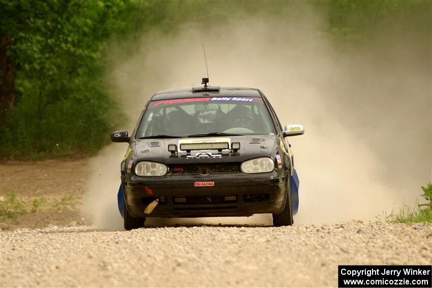 Chase Blakely / Mike Callaway VW GTI on SS4, Hollow Woodtick.