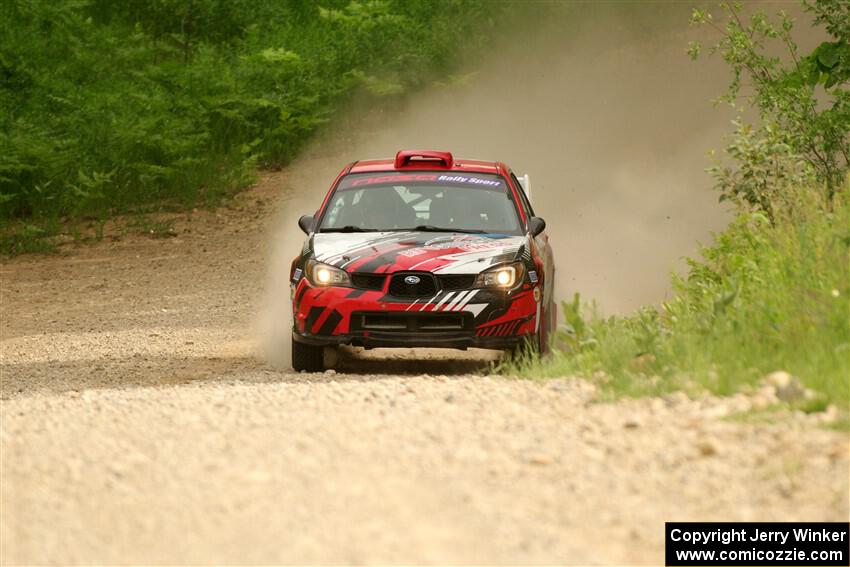 Andrew Layton / Joe Layton Subaru Impreza on SS4, Hollow Woodtick.