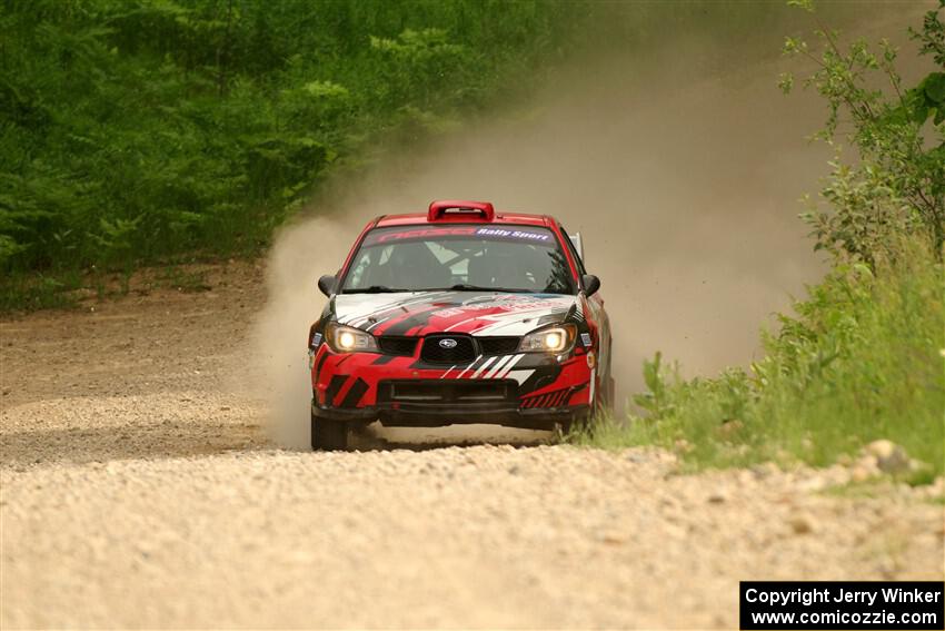 Andrew Layton / Joe Layton Subaru Impreza on SS4, Hollow Woodtick.