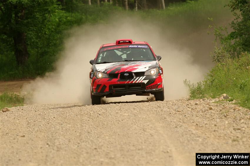 Andrew Layton / Joe Layton Subaru Impreza on SS4, Hollow Woodtick.