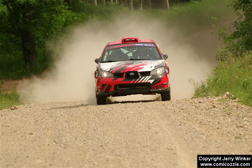 Andrew Layton / Joe Layton Subaru Impreza on SS4, Hollow Woodtick.