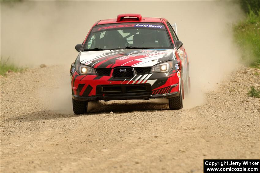 Andrew Layton / Joe Layton Subaru Impreza on SS4, Hollow Woodtick.