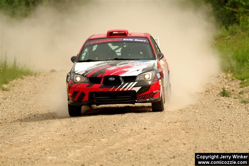 Andrew Layton / Joe Layton Subaru Impreza on SS4, Hollow Woodtick.