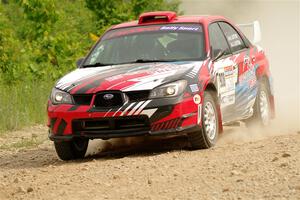 Andrew Layton / Joe Layton Subaru Impreza on SS4, Hollow Woodtick.