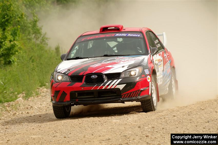 Andrew Layton / Joe Layton Subaru Impreza on SS4, Hollow Woodtick.