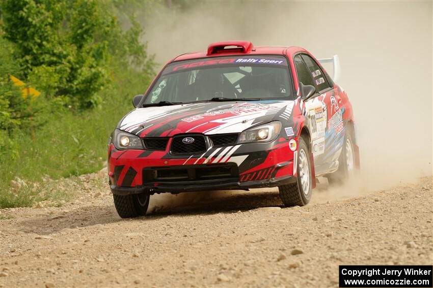 Andrew Layton / Joe Layton Subaru Impreza on SS4, Hollow Woodtick.