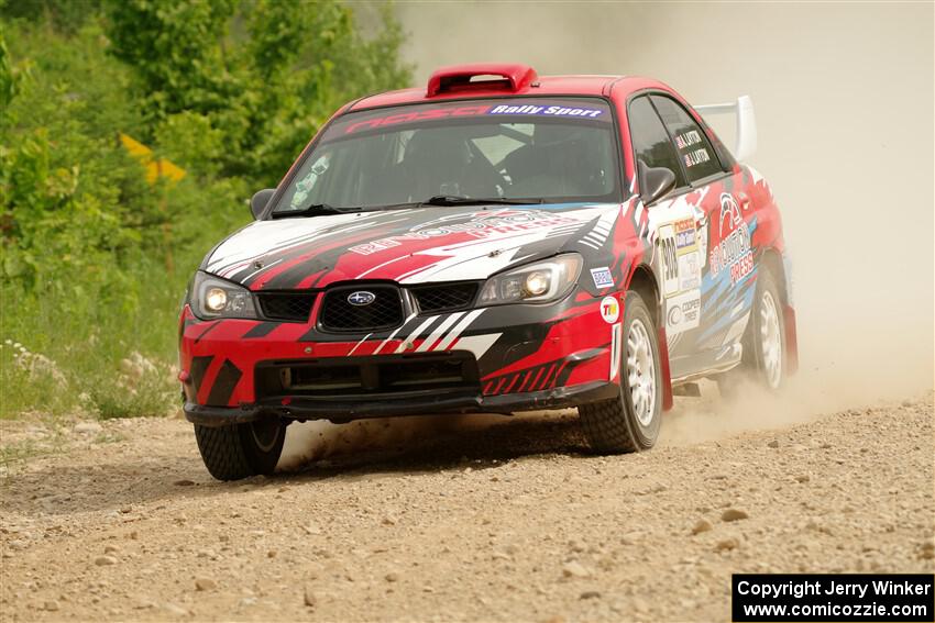 Andrew Layton / Joe Layton Subaru Impreza on SS4, Hollow Woodtick.