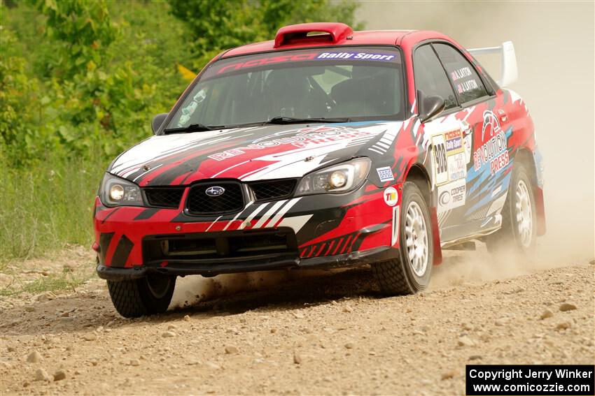 Andrew Layton / Joe Layton Subaru Impreza on SS4, Hollow Woodtick.