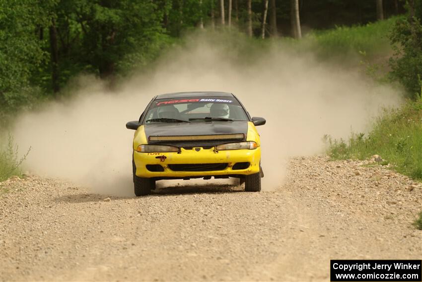 Zach Richard / Max Sutton Mitsubishi Eclipse on SS4, Hollow Woodtick.