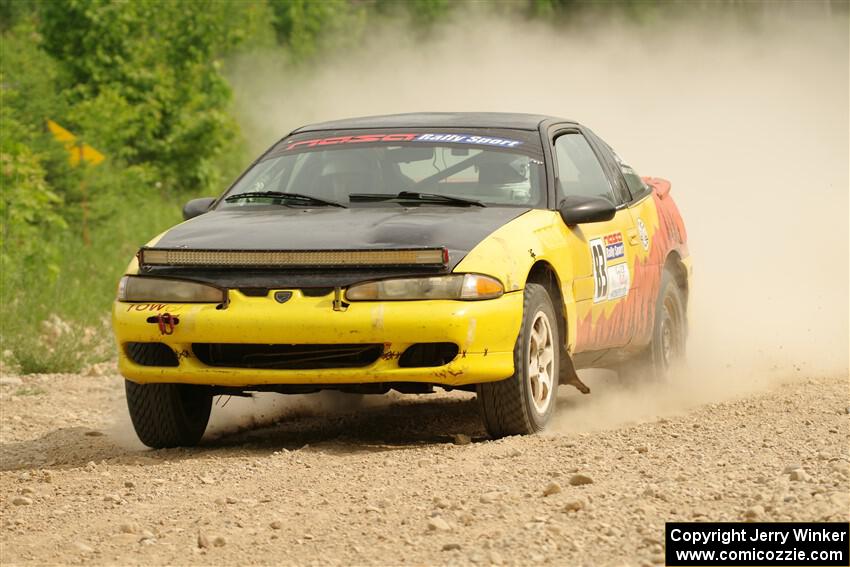 Zach Richard / Max Sutton Mitsubishi Eclipse on SS4, Hollow Woodtick.