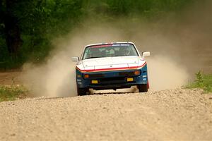 Kris Pfotenhauer / Lynn Hartman Porsche 944 on SS4, Hollow Woodtick.