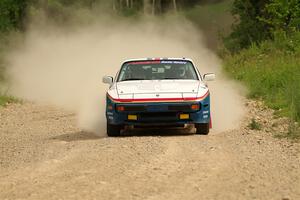 Kris Pfotenhauer / Lynn Hartman Porsche 944 on SS4, Hollow Woodtick.