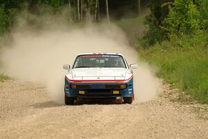 Kris Pfotenhauer / Lynn Hartman Porsche 944 on SS4, Hollow Woodtick.