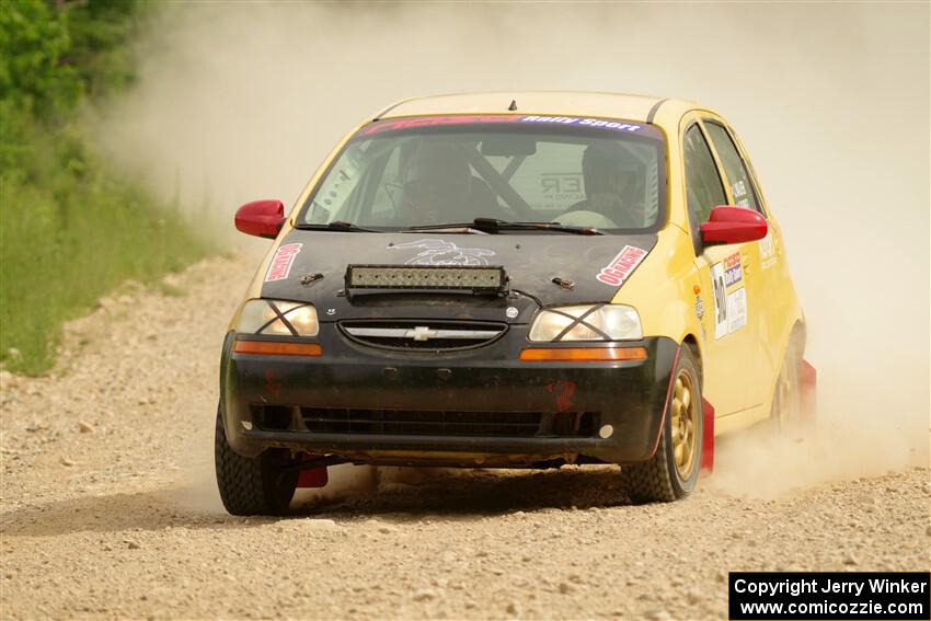 James Walker / Yannis Burnell Chevy Aveo on SS4, Hollow Woodtick.