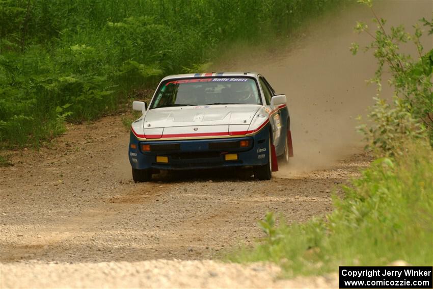 Kris Pfotenhauer / Lynn Hartman Porsche 944 on SS4, Hollow Woodtick.