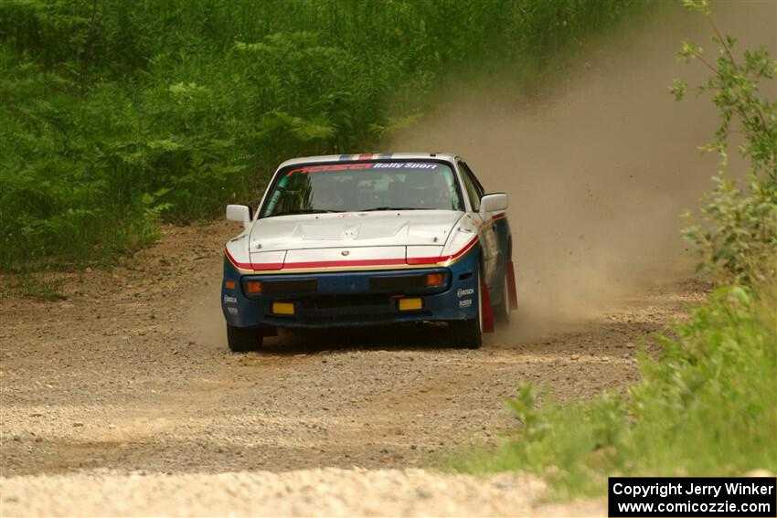 Kris Pfotenhauer / Lynn Hartman Porsche 944 on SS4, Hollow Woodtick.