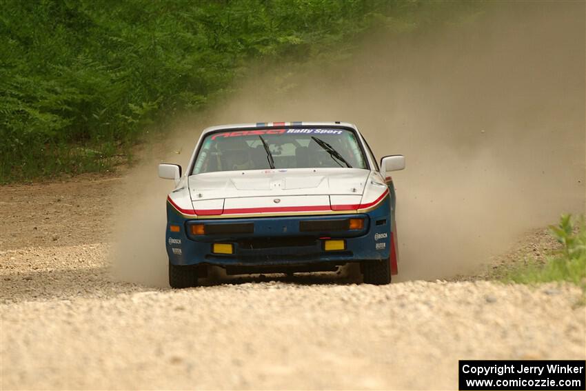 Kris Pfotenhauer / Lynn Hartman Porsche 944 on SS4, Hollow Woodtick.