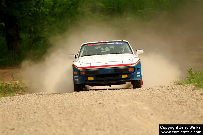 Kris Pfotenhauer / Lynn Hartman Porsche 944 on SS4, Hollow Woodtick.