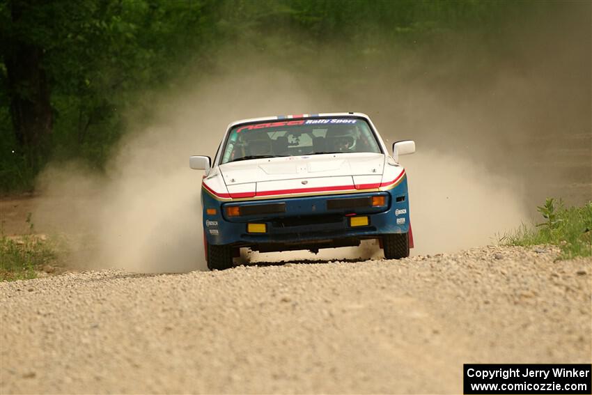 Kris Pfotenhauer / Lynn Hartman Porsche 944 on SS4, Hollow Woodtick.