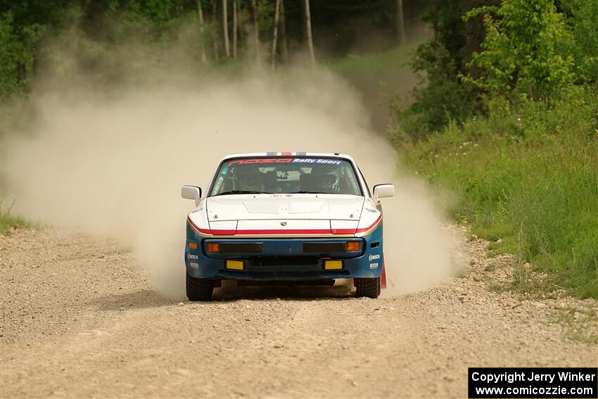 Kris Pfotenhauer / Lynn Hartman Porsche 944 on SS4, Hollow Woodtick.