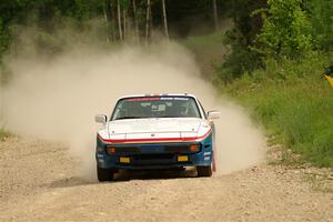 Kris Pfotenhauer / Lynn Hartman Porsche 944 on SS4, Hollow Woodtick.