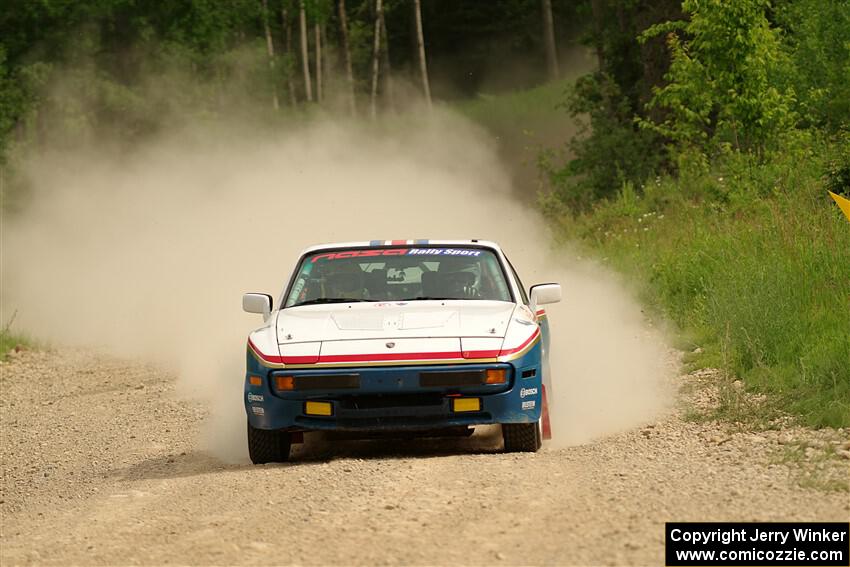 Kris Pfotenhauer / Lynn Hartman Porsche 944 on SS4, Hollow Woodtick.