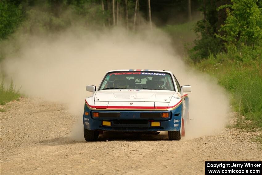 Kris Pfotenhauer / Lynn Hartman Porsche 944 on SS4, Hollow Woodtick.