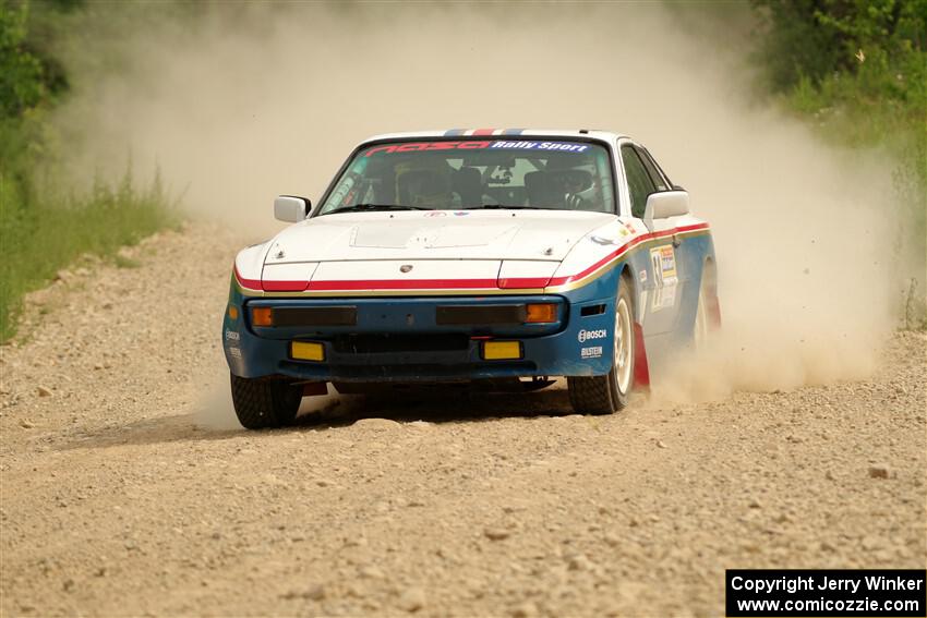 Kris Pfotenhauer / Lynn Hartman Porsche 944 on SS4, Hollow Woodtick.