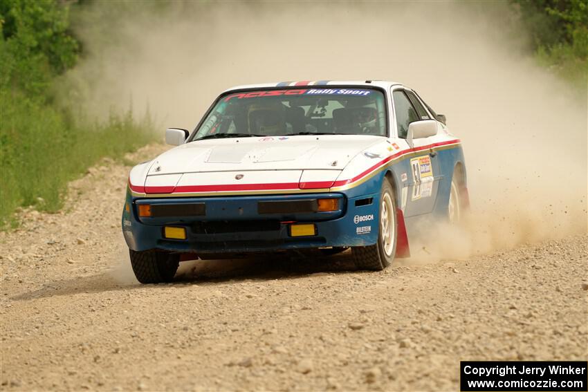 Kris Pfotenhauer / Lynn Hartman Porsche 944 on SS4, Hollow Woodtick.