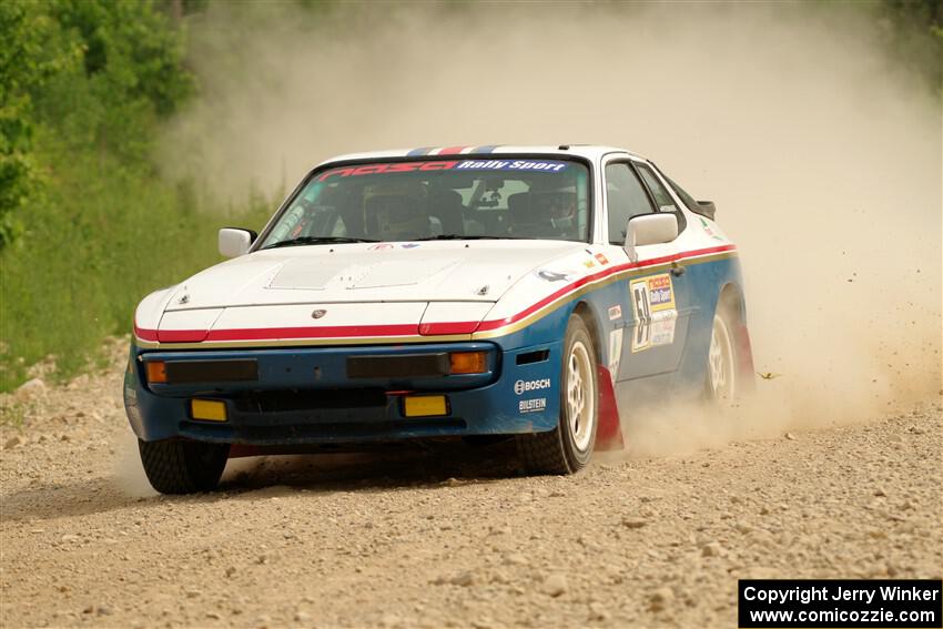 Kris Pfotenhauer / Lynn Hartman Porsche 944 on SS4, Hollow Woodtick.