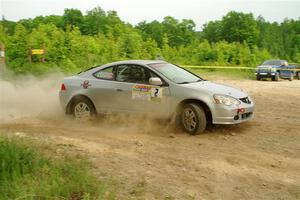 Derek Denti / Josh Remmetter Acura RSX on SS5, Chainsaw Junction.