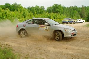 Derek Denti / Josh Remmetter Acura RSX on SS5, Chainsaw Junction.