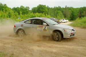 Derek Denti / Josh Remmetter Acura RSX on SS5, Chainsaw Junction.