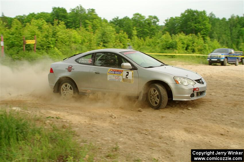 Derek Denti / Josh Remmetter Acura RSX on SS5, Chainsaw Junction.