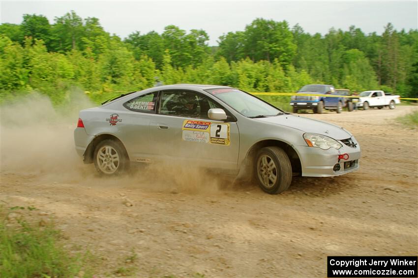 Derek Denti / Josh Remmetter Acura RSX on SS5, Chainsaw Junction.