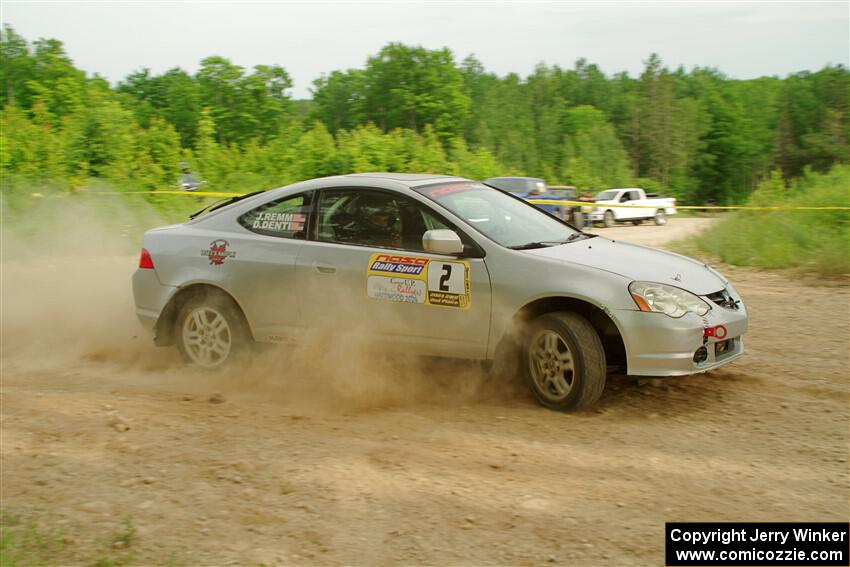 Derek Denti / Josh Remmetter Acura RSX on SS5, Chainsaw Junction.