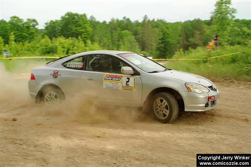 Derek Denti / Josh Remmetter Acura RSX on SS5, Chainsaw Junction.