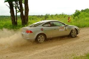 Derek Denti / Josh Remmetter Acura RSX on SS5, Chainsaw Junction.