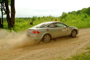 Derek Denti / Josh Remmetter Acura RSX on SS5, Chainsaw Junction.