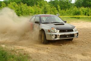 Jonathon Nagel / Chris Woodry Subaru Impreza 2.5RS on SS5, Chainsaw Junction.