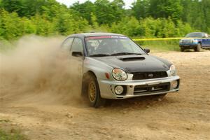 Jonathon Nagel / Chris Woodry Subaru Impreza 2.5RS on SS5, Chainsaw Junction.