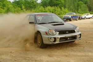 Jonathon Nagel / Chris Woodry Subaru Impreza 2.5RS on SS5, Chainsaw Junction.