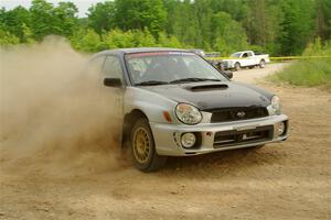 Jonathon Nagel / Chris Woodry Subaru Impreza 2.5RS on SS5, Chainsaw Junction.