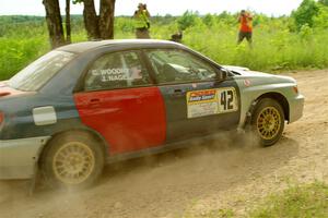 Jonathon Nagel / Chris Woodry Subaru Impreza 2.5RS on SS5, Chainsaw Junction.