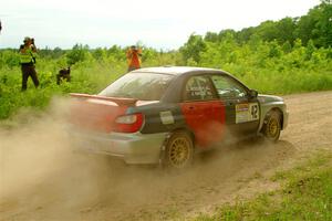 Jonathon Nagel / Chris Woodry Subaru Impreza 2.5RS on SS5, Chainsaw Junction.